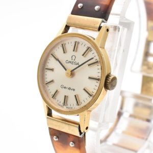 Omega – Genève Gold Tone Manual Wind Ladies Dress Watch – Sans prix de réserve – Femme – 1960-1969 – Occasion