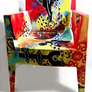 Chaise Polypropylène par Philippe Starck, Paul de Bakker : édition Driade – Occasion