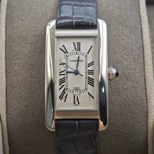 Montre Cartier Tank Américaine réf. WSTA0018 (Or) Homme 2010 – Occasion