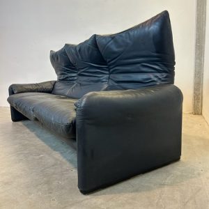 Cassina – Vico Magistretti – Canapé – Maralunga – Cuir – Occasion