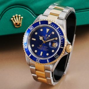 Rolex – Submariner Date Bluesy Two Tone – 16613 – Homme – 2000-2010 – Occasion